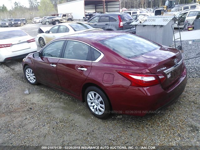 1N4AL3AP5GC225683 - 2016 NISSAN ALTIMA 2.5/S/SV/SL/SR BURGUNDY photo 3