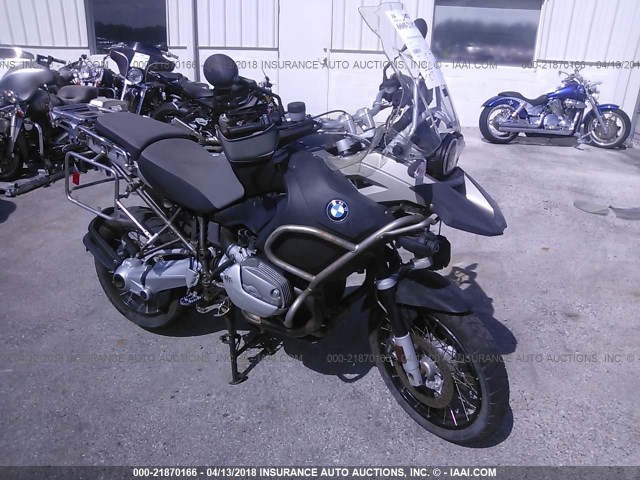 WB10390049ZW85525 - 2009 BMW R1200 GS ADVENTURE ნაცრისფერი ფოტო 1