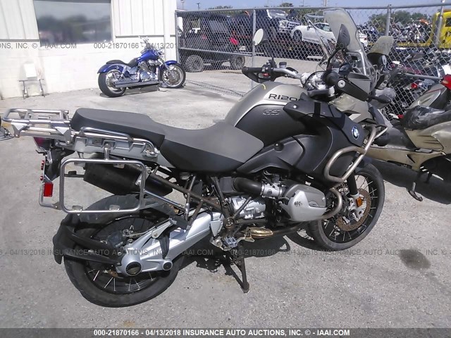 WB10390049ZW85525 - 2009 BMW R1200 GS ADVENTURE ნაცრისფერი ფოტო 4