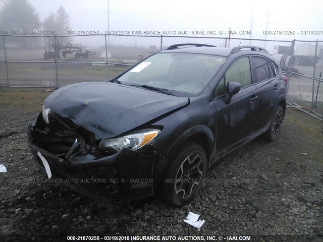 JF2GPABC4GH246215 - 2016 SUBARU CROSSTREK PREMIUM შავი ფოტო 2