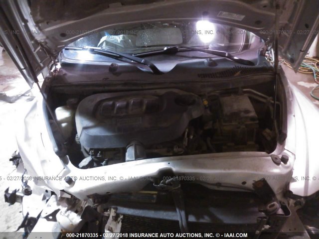 3GNDA13D97S612095 - 2007 CHEVROLET HHR LS SILVER photo 10