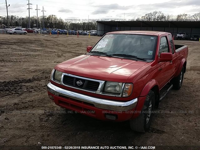 1N6ED26Y6XC305673 - 1999 NISSAN FRONTIER KING CAB XE/KING CAB SE RED photo 6