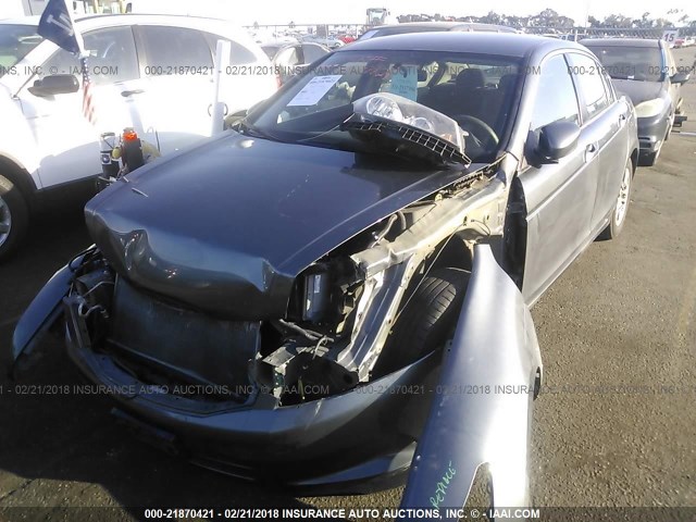 1HGCP2F4XAA079611 - 2010 HONDA ACCORD LXP GRAY photo 2