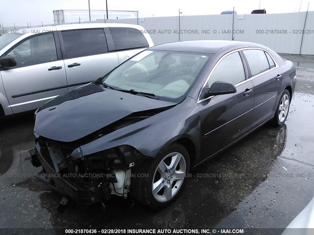 1G1ZA5E15BF271728 - 2011 CHEVROLET MALIBU LS 灰色 照片 2