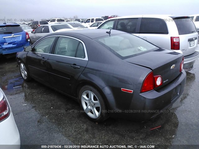 1G1ZA5E15BF271728 - 2011 CHEVROLET MALIBU LS 灰色 照片 3