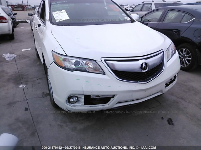 5J8TB3H57FL000062 - 2015 ACURA RDX TECHNOLOGY WHITE photo 6