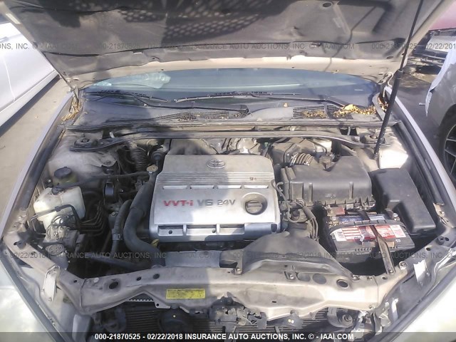 4T1BF32K13U050115 - 2003 TOYOTA CAMRY LE/XLE/SE BROWN photo 10