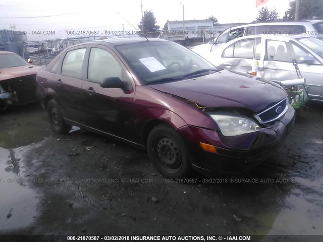 1FAFP34N57W192235 - 2007 FORD FOCUS ZX4/S/SE/SES 栗色 照片 1