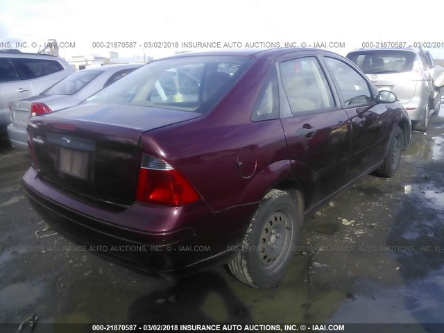 1FAFP34N57W192235 - 2007 FORD FOCUS ZX4/S/SE/SES 栗色 照片 4