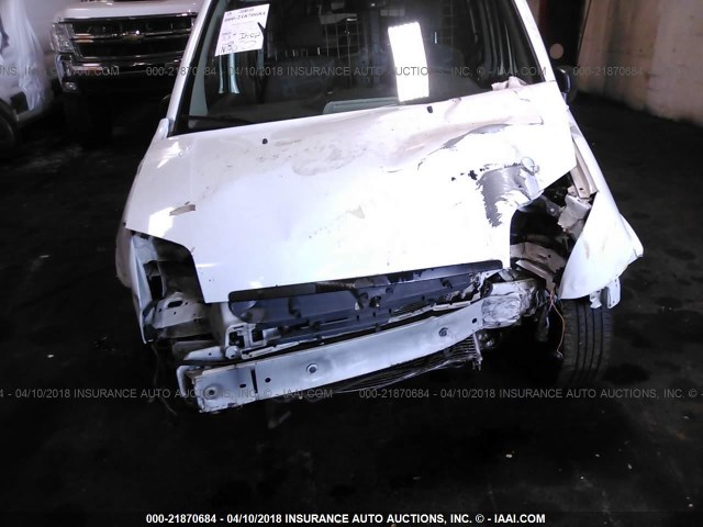 NM0LS6BN7DT157254 - 2013 FORD TRANSIT CONNECT XLT WHITE photo 6