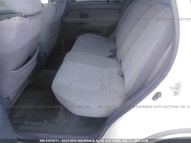 JT3HN86R8X0257480 - 1999 TOYOTA 4RUNNER SR5 WHITE photo 8