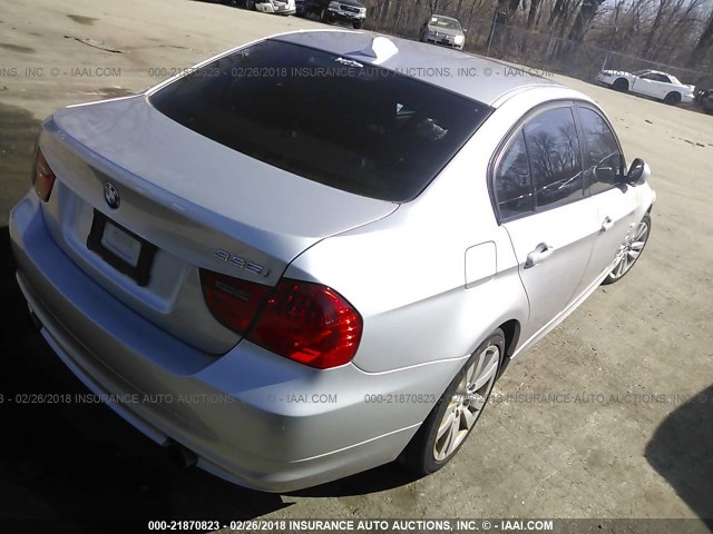 WBAPL33549A406009 - 2009 BMW 335 XI SILVER photo 4