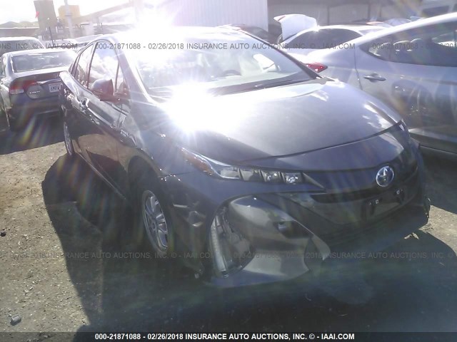JTDKARFP6H3004739 - 2017 TOYOTA PRIUS PRIME  灰色 照片 1