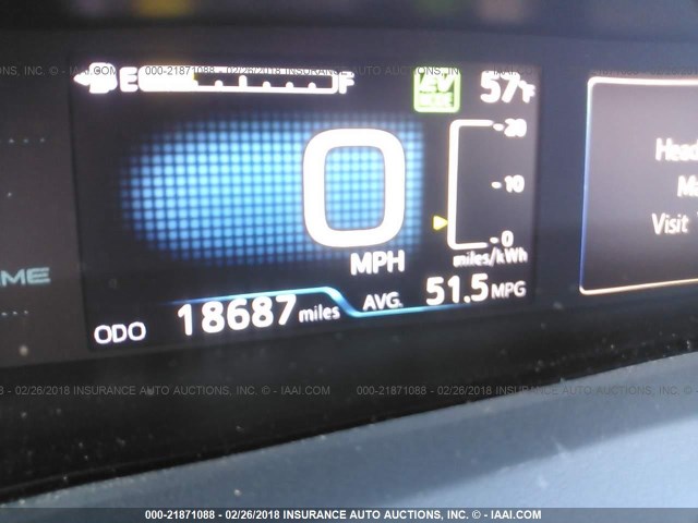 JTDKARFP6H3004739 - 2017 TOYOTA PRIUS PRIME  灰色 照片 7