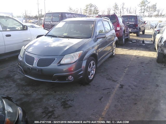 5Y2SL65877Z420863 - 2007 PONTIAC VIBE GRAY photo 2