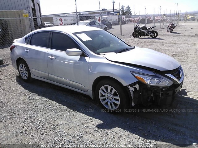 1N4AL3AP3GN382181 - 2016 NISSAN ALTIMA 2.5/S/SV/SL/SR SILVER photo 1