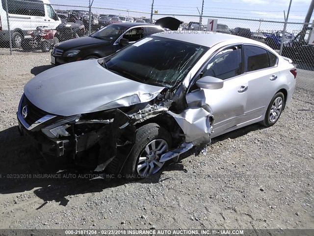 1N4AL3AP3GN382181 - 2016 NISSAN ALTIMA 2.5/S/SV/SL/SR SILVER photo 2