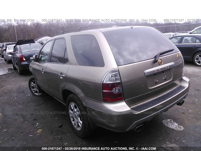 2HNYD18965H501293 - 2005 ACURA MDX TOURING GOLD photo 3