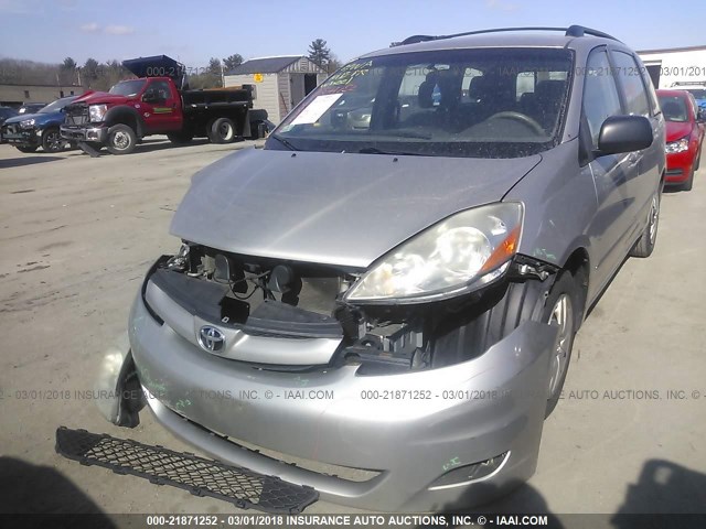 5TDZK23C87S032978 - 2007 TOYOTA SIENNA CE/LE GOLD photo 2