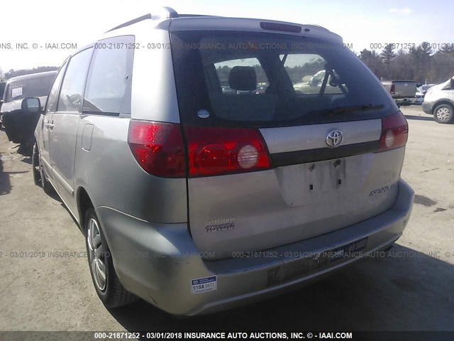 5TDZK23C87S032978 - 2007 TOYOTA SIENNA CE/LE GOLD photo 3