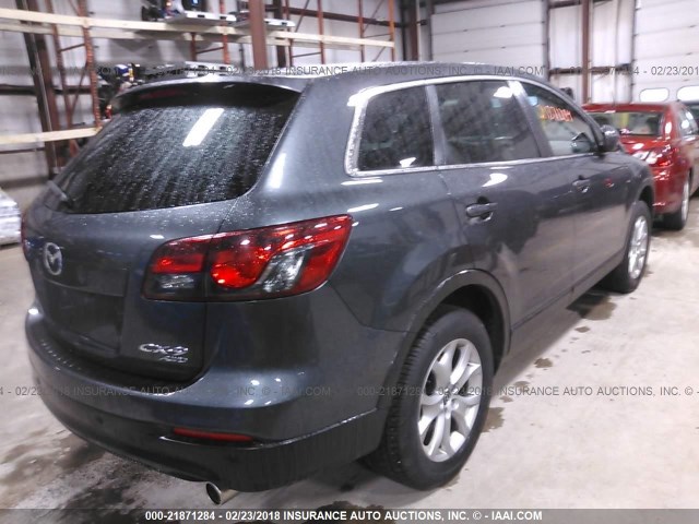 JM3TB3CAXE0426970 - 2014 MAZDA CX-9 TOURING GRAY photo 4