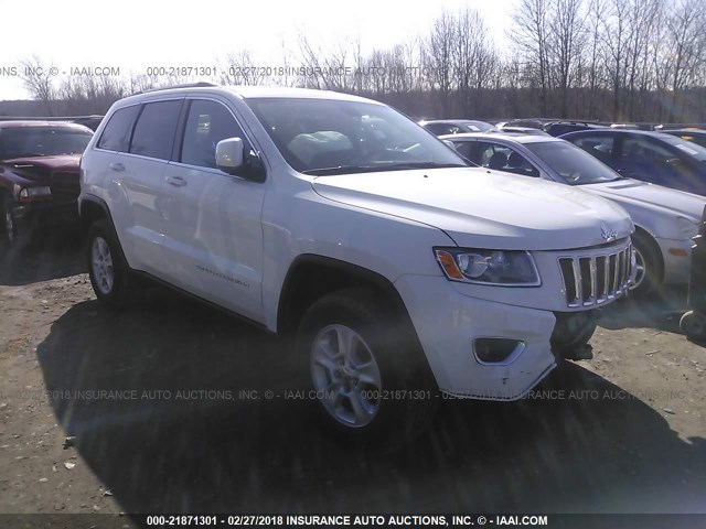 1C4RJFAG1FC183368 - 2015 JEEP GRAND CHEROKEE LAREDO WHITE photo 1