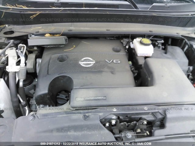 5N1AR2MM3GC625743 - 2016 NISSAN PATHFINDER S/SV/SL/PLATINUM 灰色 照片 10