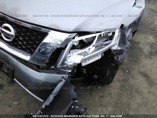 5N1AR2MM3GC625743 - 2016 NISSAN PATHFINDER S/SV/SL/PLATINUM 灰色 照片 6