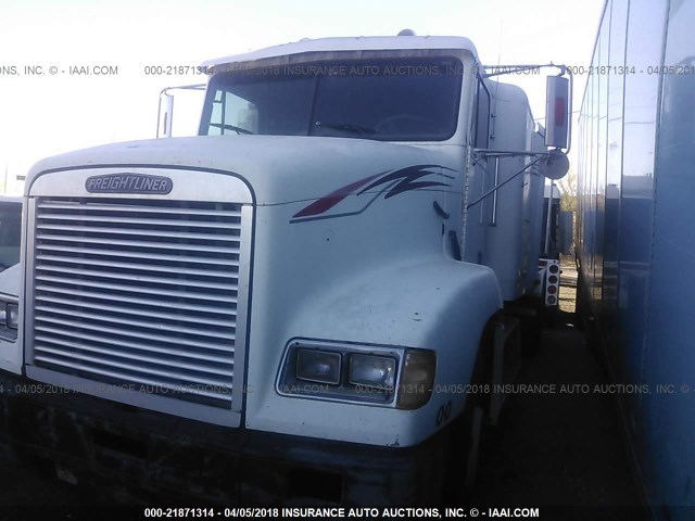 1FUY3EDBXSH631452 - 1995 FREIGHTLINER CONVENTIONAL FLD112 WHITE photo 2