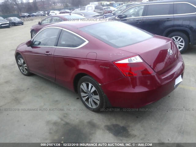 1HGCS11328A008811 - 2008 HONDA Accord LX-S RED photo 3