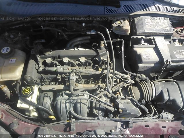 1FAFP34N97W263677 - 2007 FORD FOCUS ZX4/S/SE/SES 红色 照片 10