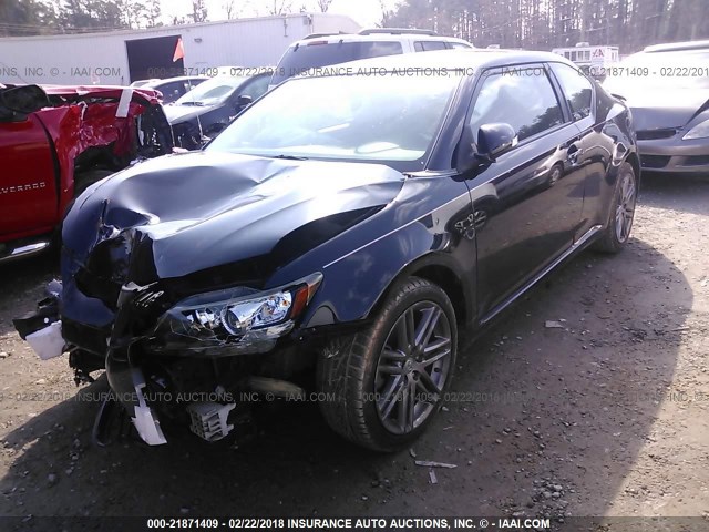 JTKJF5C70C3025002 - 2012 TOYOTA SCION TC 黑色 照片 2