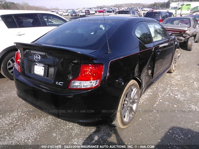 JTKJF5C70C3025002 - 2012 TOYOTA SCION TC 黑色 照片 4