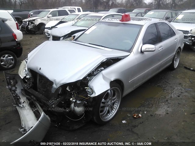 WDBNG70J84A389973 - 2004 MERCEDES-BENZ S 430 SILVER photo 2