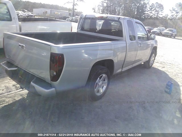 1GCESCF90C8134455 - 2012 CHEVROLET COLORADO LT SILVER photo 4