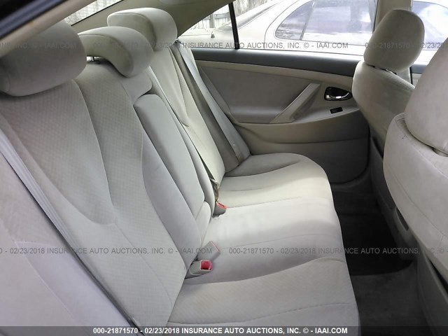 4T1BE46K17U149316 - 2007 TOYOTA CAMRY NEW GENERAT CE/LE/XLE/SE BLACK photo 8