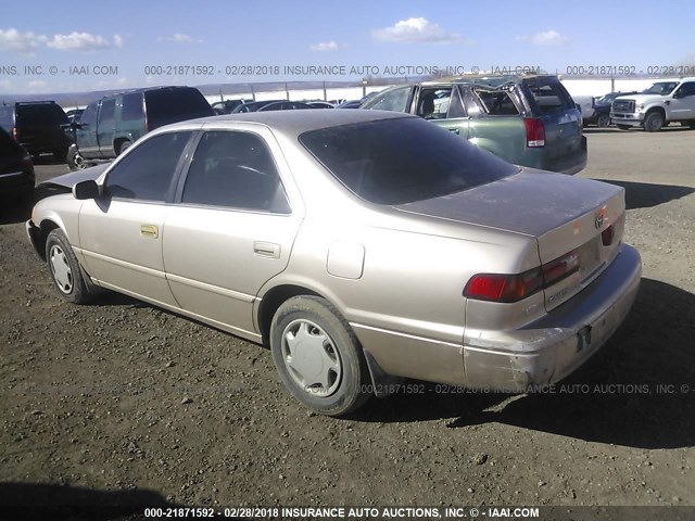 4T1BG22KXXU424153 - 1999 TOYOTA CAMRY CE/LE/XLE 金色 照片 3