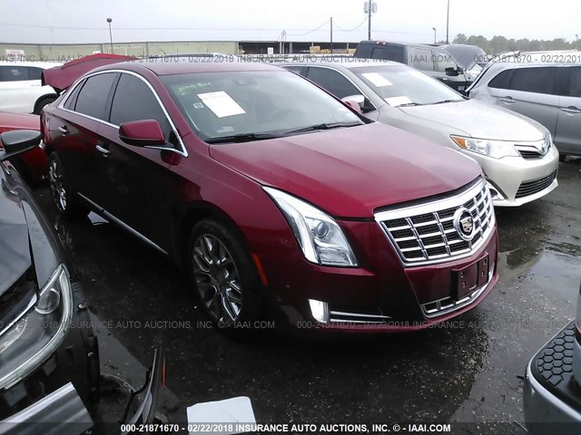 2G61P5S33E9296393 - 2014 CADILLAC XTS PREMIUM COLLECTION RED photo 1