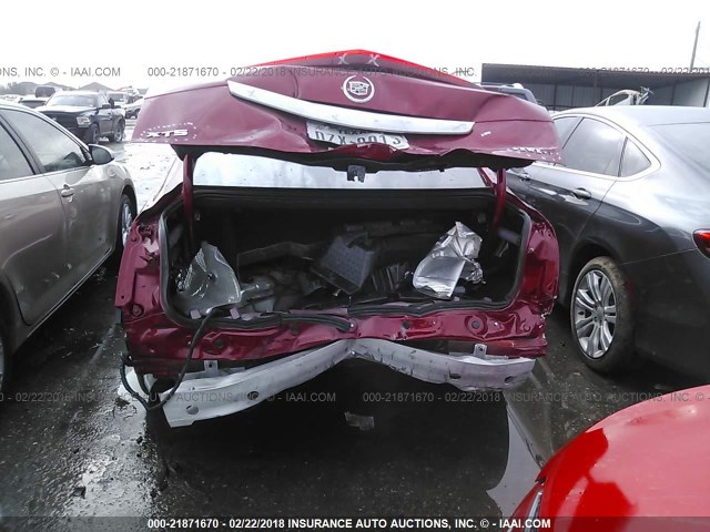 2G61P5S33E9296393 - 2014 CADILLAC XTS PREMIUM COLLECTION RED photo 6