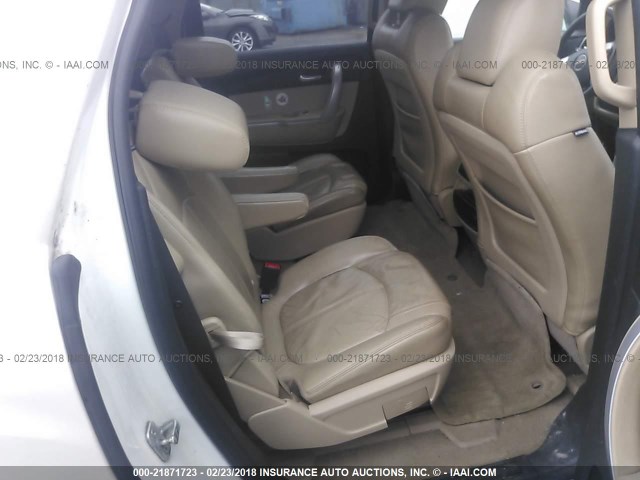 1GKKRRED3CJ397298 - 2012 GMC ACADIA SLT-1 Biały zdjęcie 8