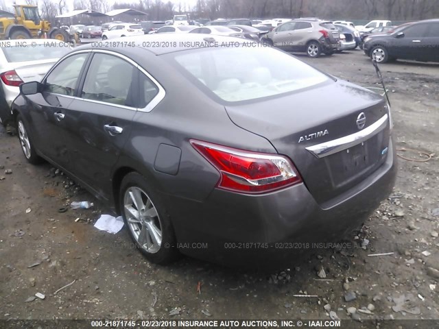 1N4AL3AP2DC285982 - 2013 NISSAN ALTIMA 2.5/S/SV/SL GRAY photo 3