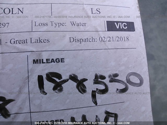 1LNHM87A94Y608297 - 2004 LINCOLN LS Qara foto 7