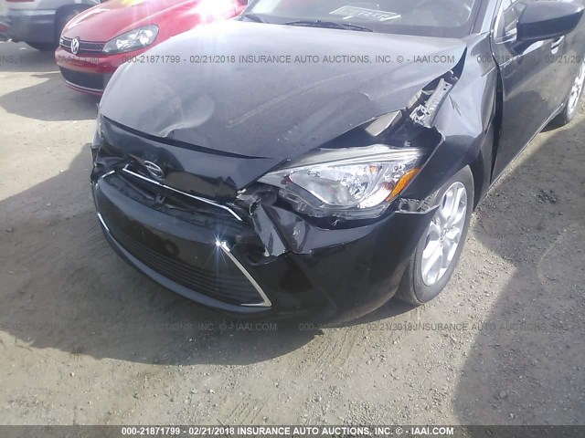 3MYDLBZV4GY133056 - 2016 TOYOTA SCION IA BLACK photo 6