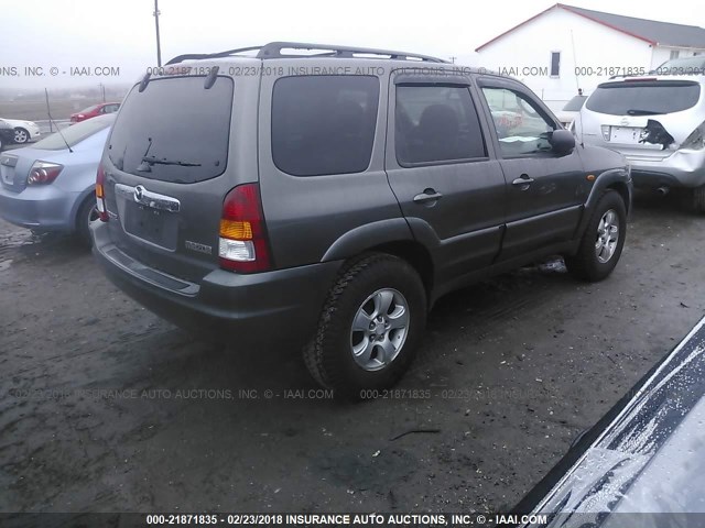 4F2CZ96123KM46313 - 2003 MAZDA TRIBUTE ES 灰色 照片 4