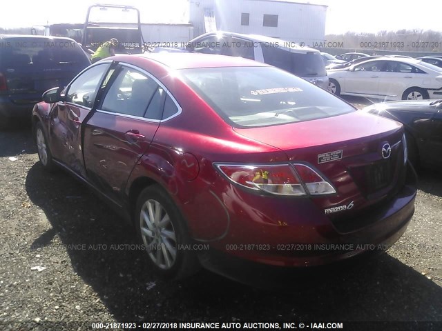 1YVHZ8DH2C5M43761 - 2012 MAZDA 6 I RED photo 3