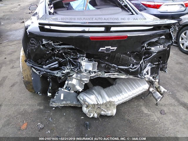 1G1FK1R66J0105475 - 2018 CHEVROLET CAMARO ZL1 黑色 照片 6