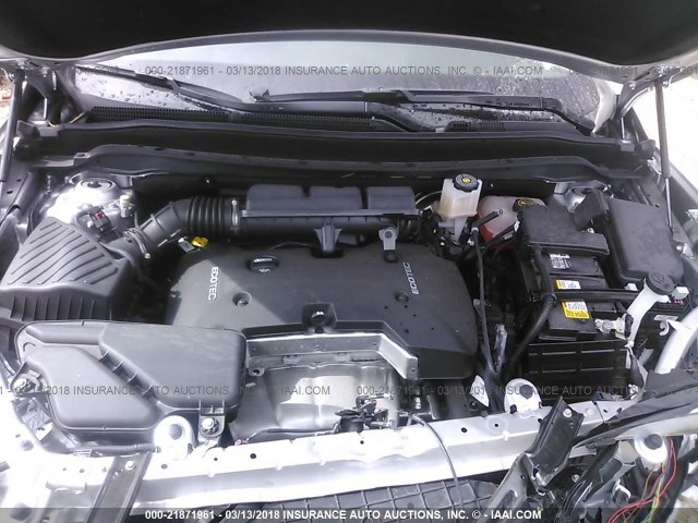 LRBFXBSA8HD070775 - 2017 BUICK ENVISION ESSENCE Արծաթագույն լուսանկար 10