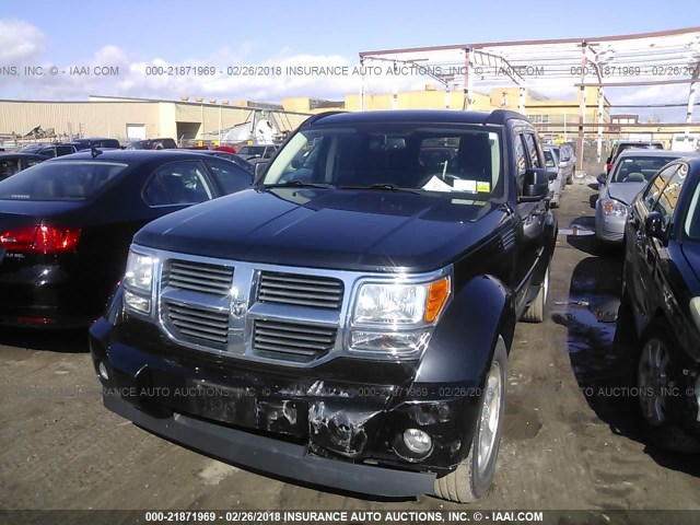 1D8GU58KX8W151394 - 2008 DODGE NITRO SLT BLACK photo 6