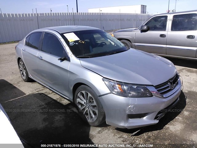 1HGCR2F57DA282849 - 2013 HONDA ACCORD SPORT 银色 照片 1