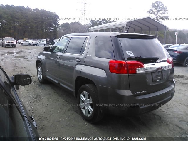 2CTALBEW4A6285545 - 2010 GMC TERRAIN SLE GRAY photo 3